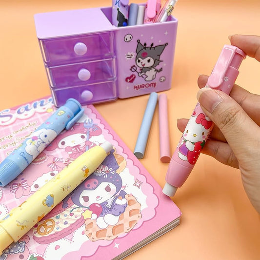 Kawaii-Sanrio - Push Pen Erasers