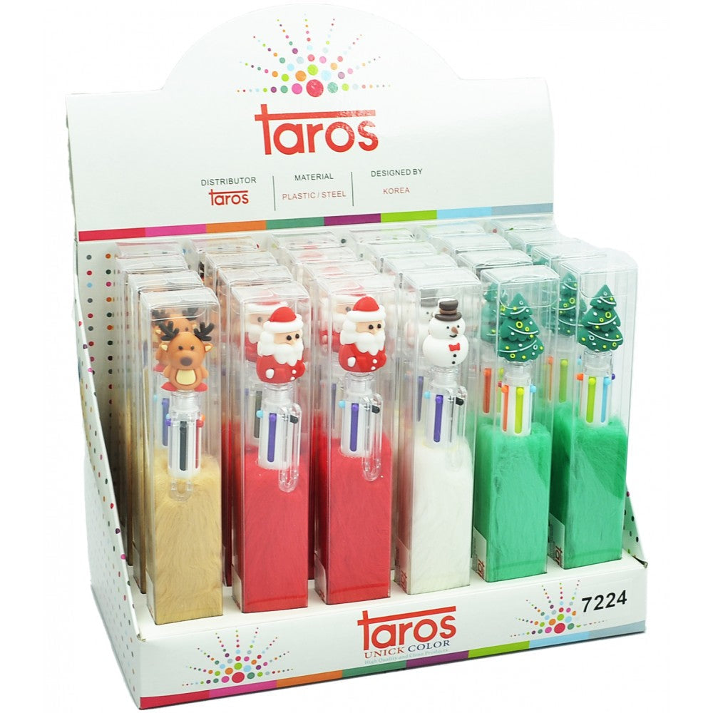 Christmas Furr Pens : 6 in 1