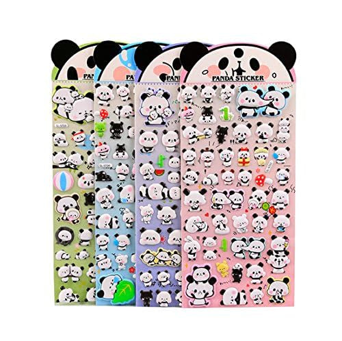 Panda - 3D Decorative Stickers