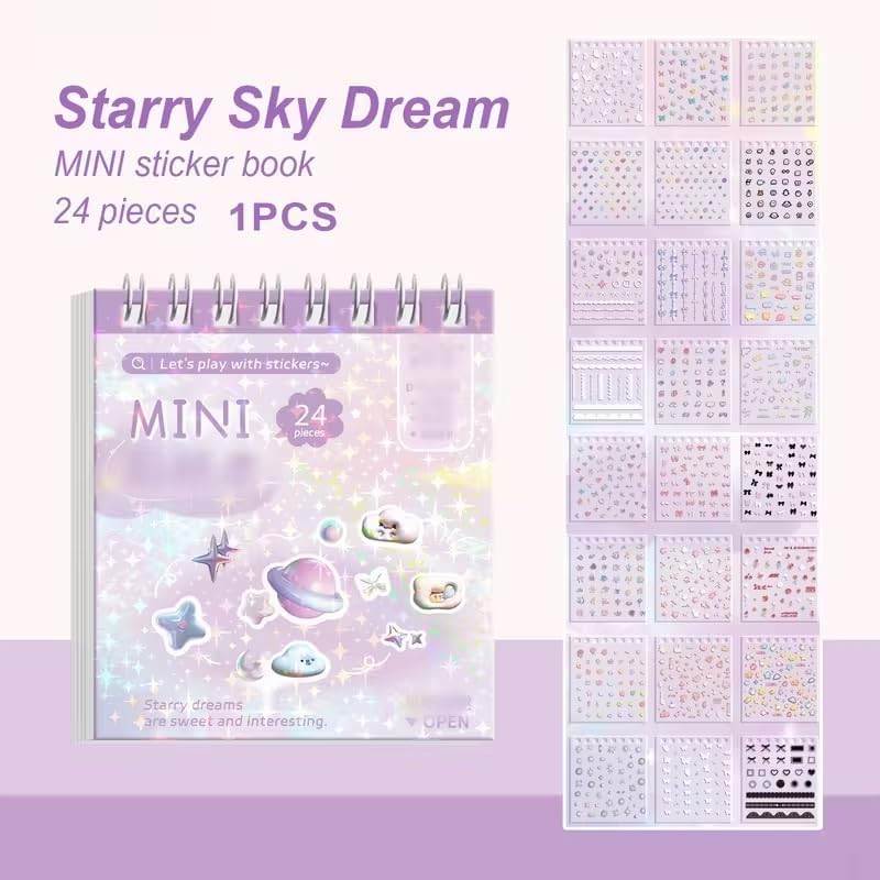 Mini Stickers Books - 72pages