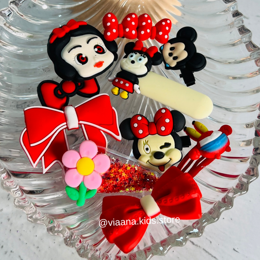 Mickey World - 10pcs Hairpins