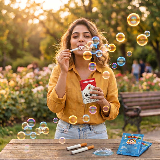Prank Bubble Cigarettes