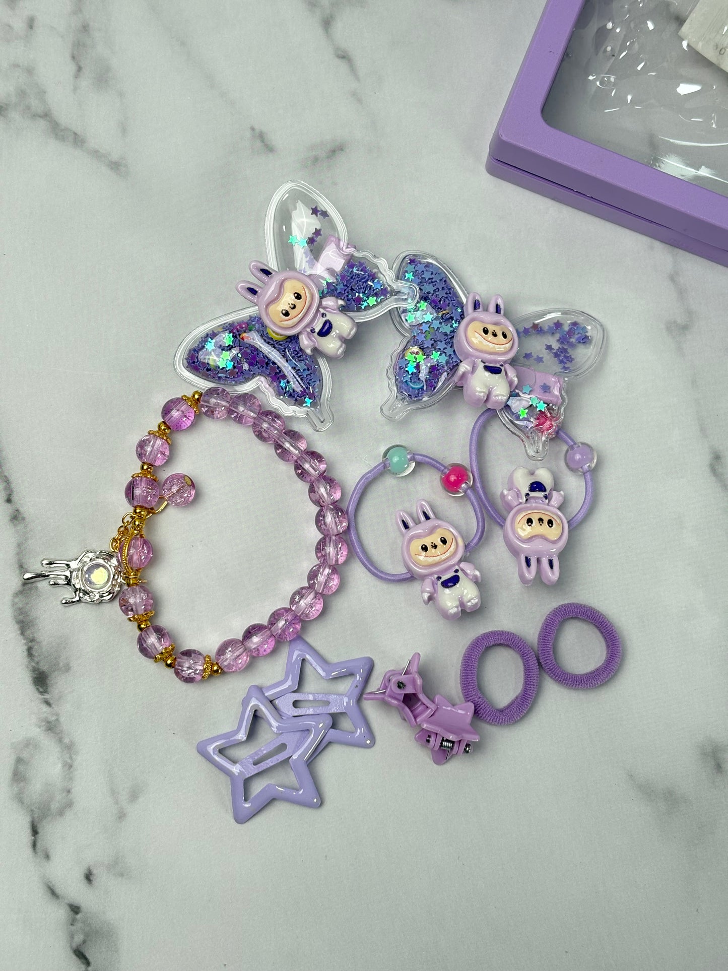 Labubu Hairpin Set
