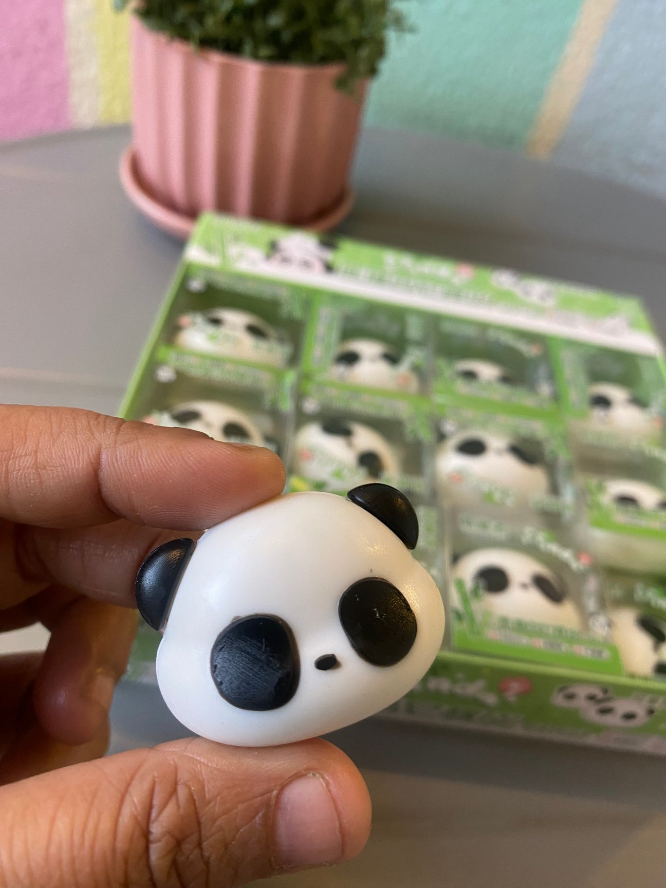 Panda Face Erasers