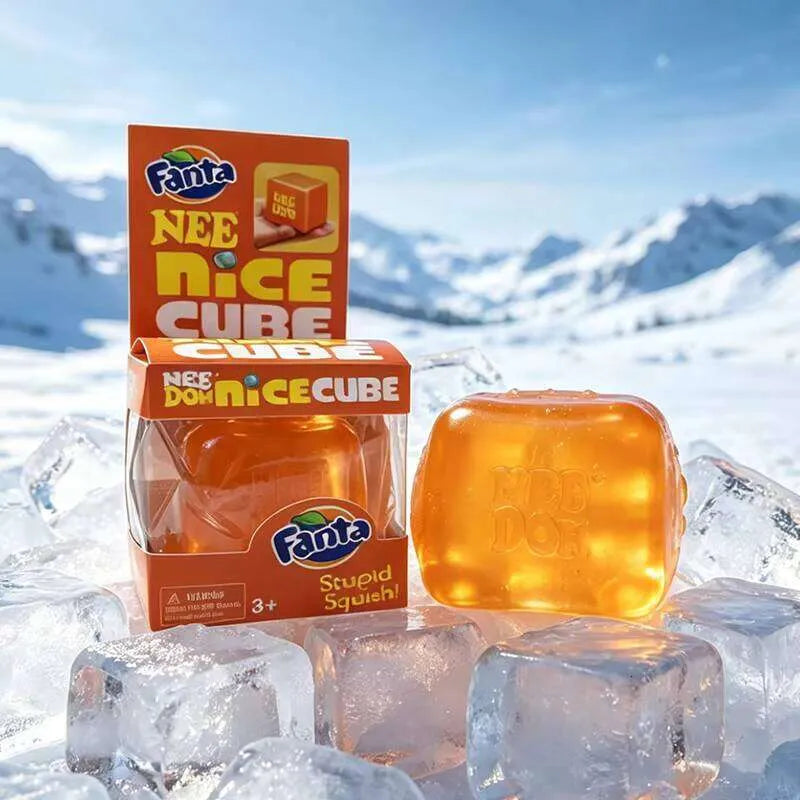 Nee Doh Nice Cube Fanta - 1pc