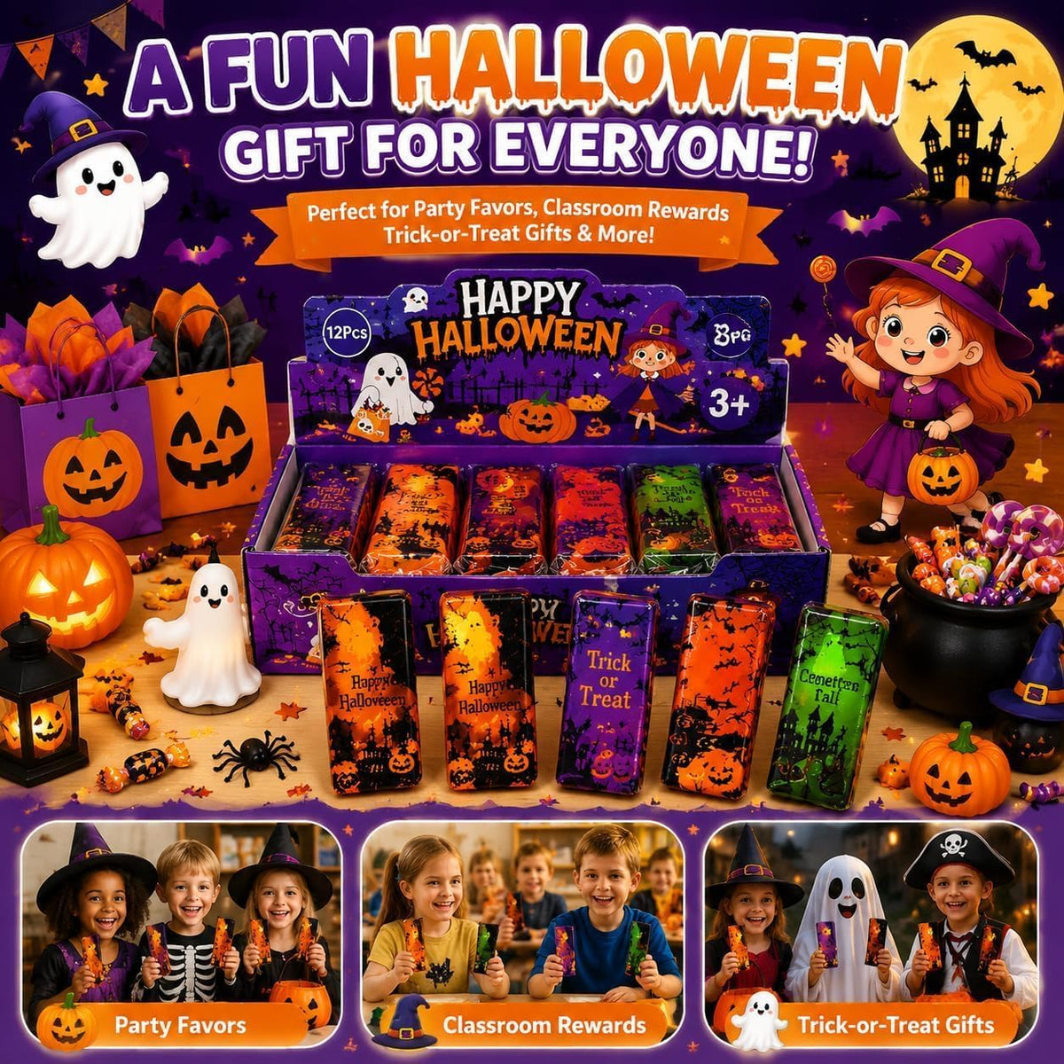 Halloween Slow Rising Butter Squishy - 1pc