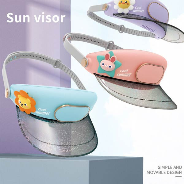 Sun Protector - Cute Hat with Cooling Fan