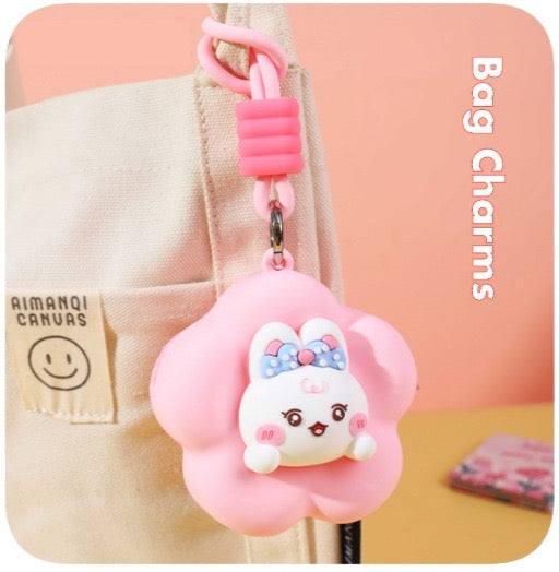Cute Pouch - Headphone, Coin, Backpack Keychain