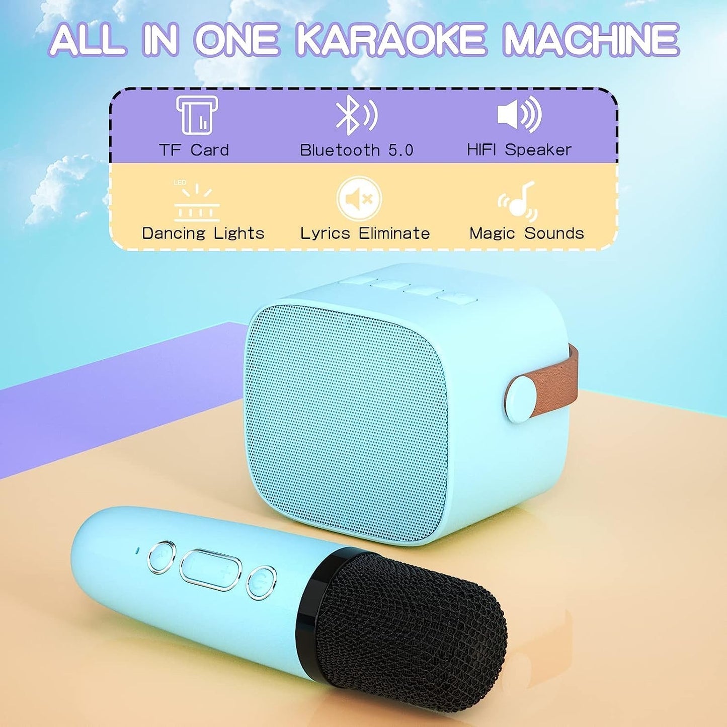 Let’s Party - Original Karaoke Speaker with Bluetooth Mic