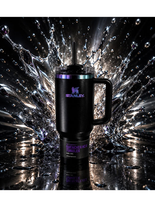 Stanley Black Chroma - Quencher® H2.0 FlowState™ Tumbler | 1.18L
