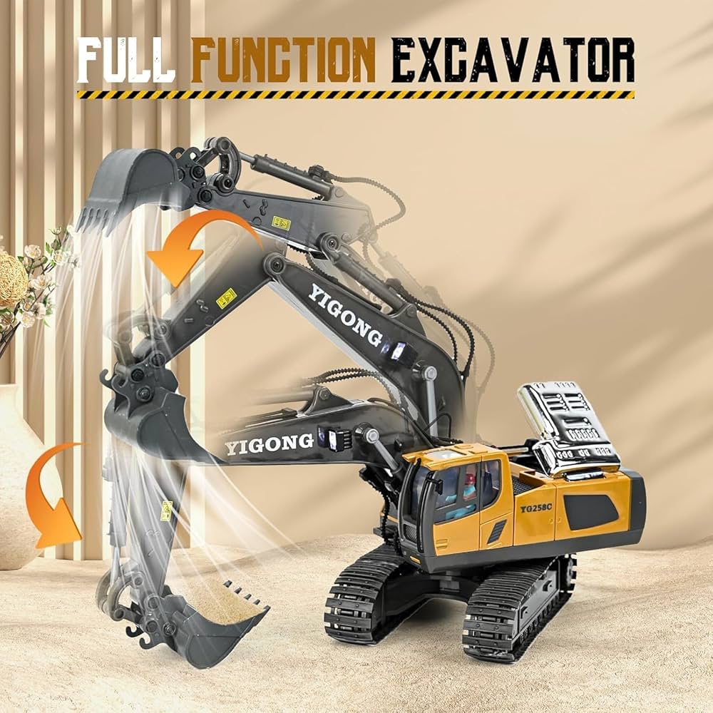 11 Channel RC Excavator Truck