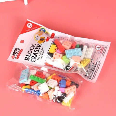 Lego Erasers - DIY Creative