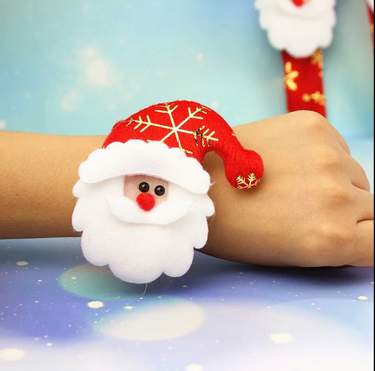 Christmas Slap Bands - Red