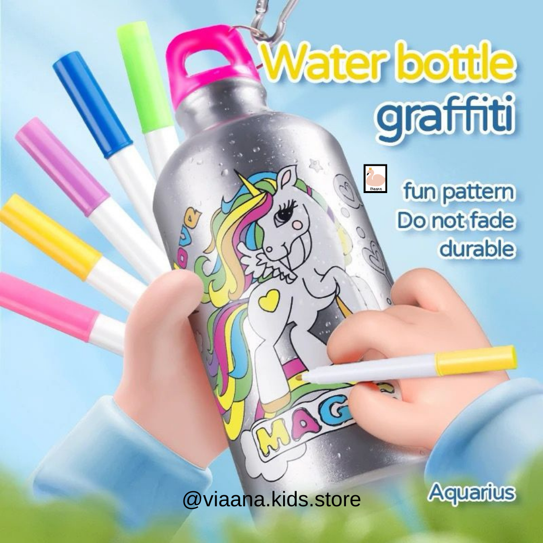 Color your Own - DIY Water Bottle