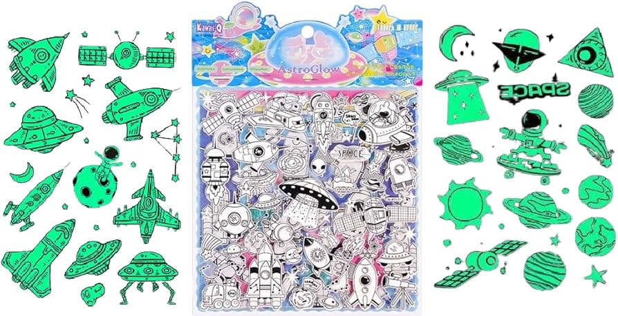 Galaxy Night Glow Stickers