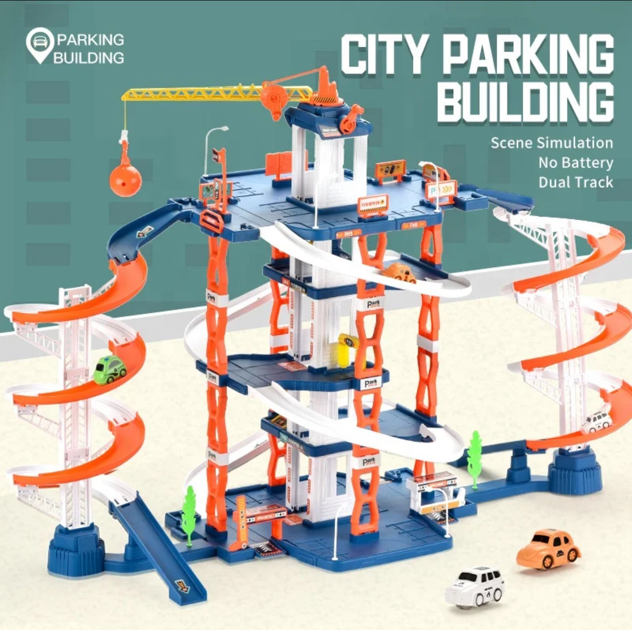 City Parking Building - Big | Learning | Busy Play