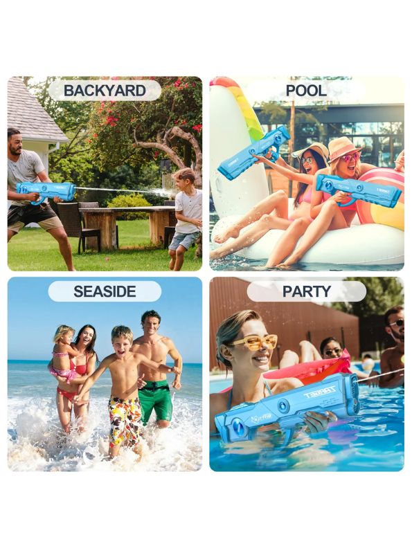 Space Electric Water Gun - Ultra-Large Water Blaster 820ml