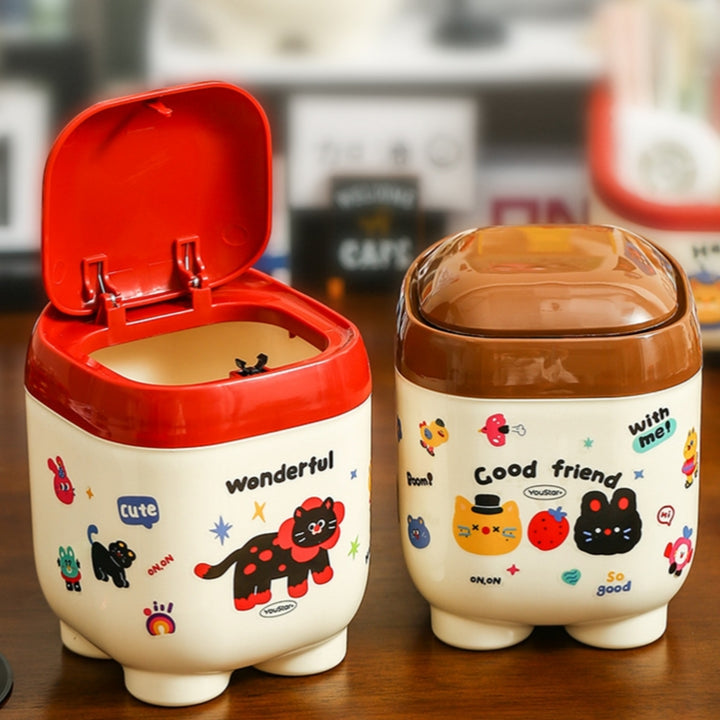 Kawaii Dustbin - 1pcs