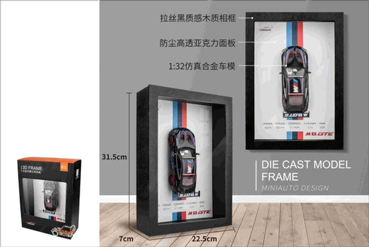 3D Sports Car Frames - 1:32 Model Poster