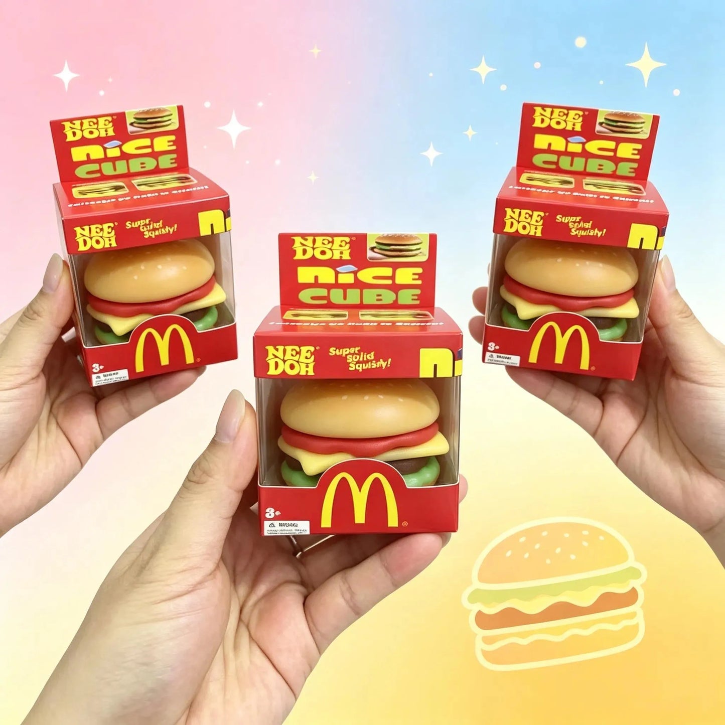 Nee Doh -  McNeeDoh Soft Squeeze Burger