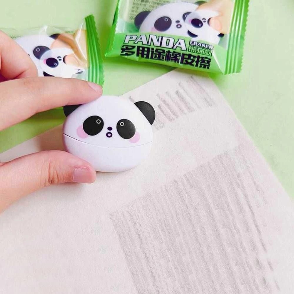 Panda Face Erasers