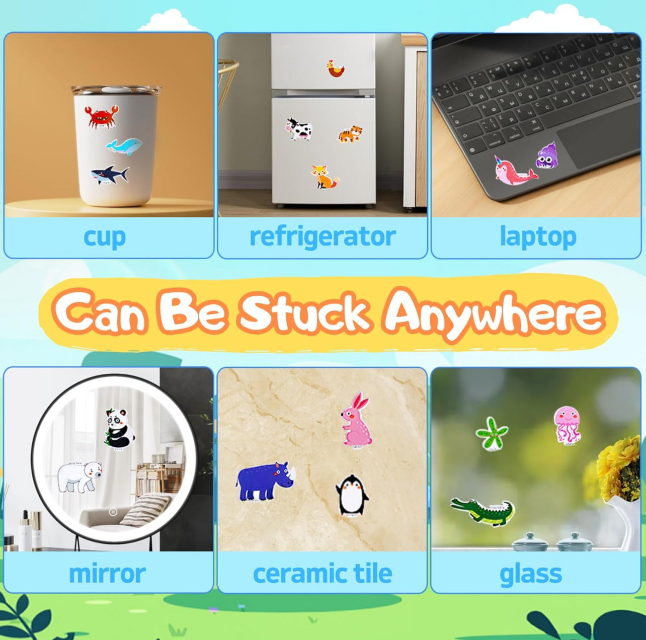 Reusable Sticker Books - DIY | Educational | Fun Learn