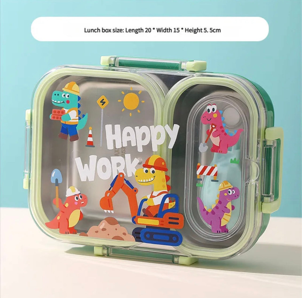 Small Bento - 2 Partitioned Lunchbox | 600ml