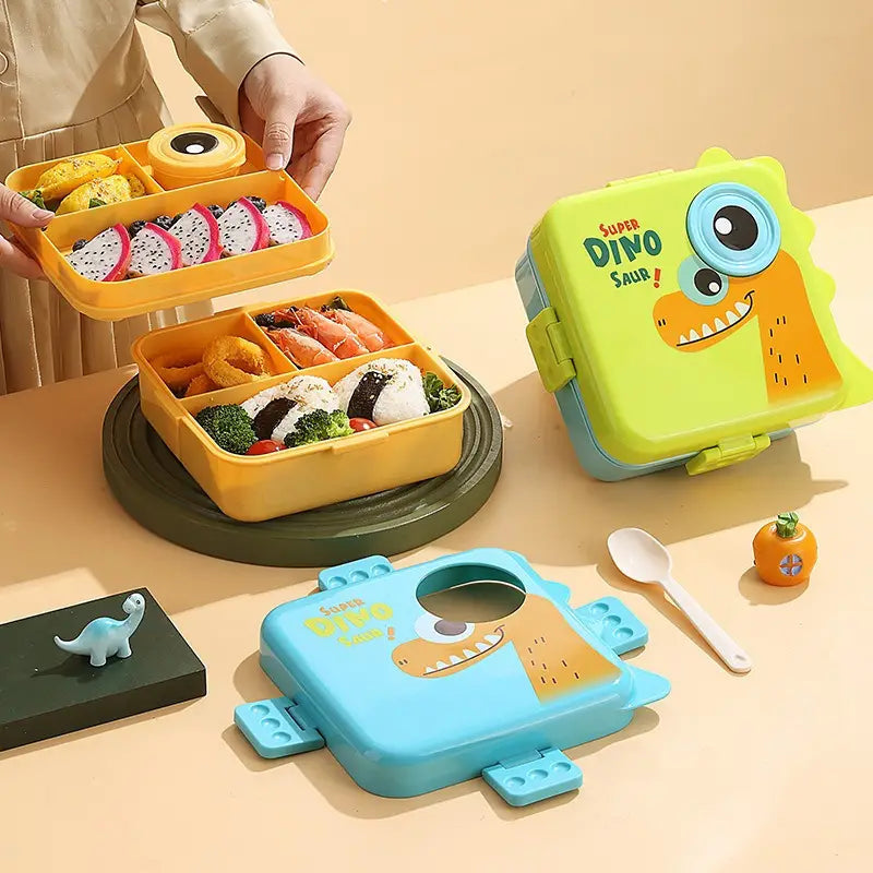 Super Dinosaur - 5 Compartments | Spill Proof