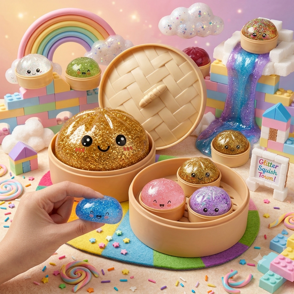 Mystery Dumpling Squishy Toy