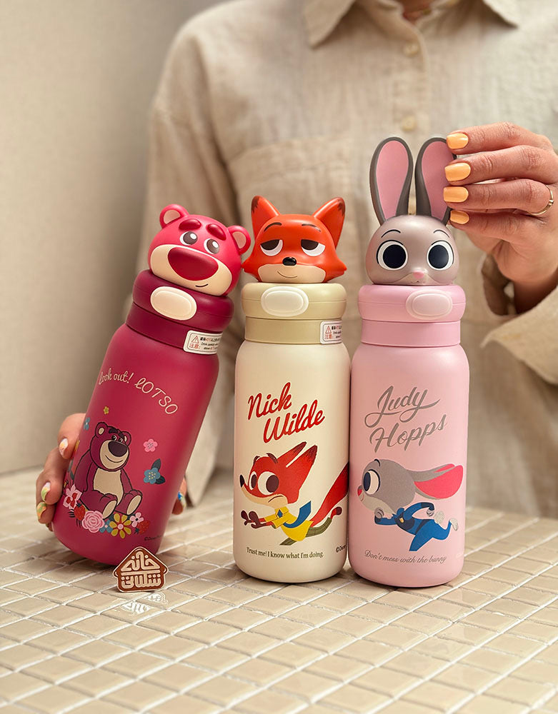 Disney - 3D Face Sipper | Premium Quality | 400ml
