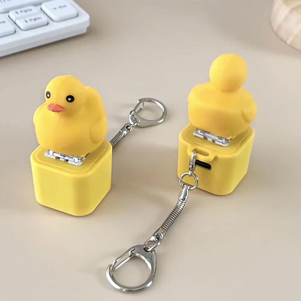 Duck Quack Keychain - 2pcs