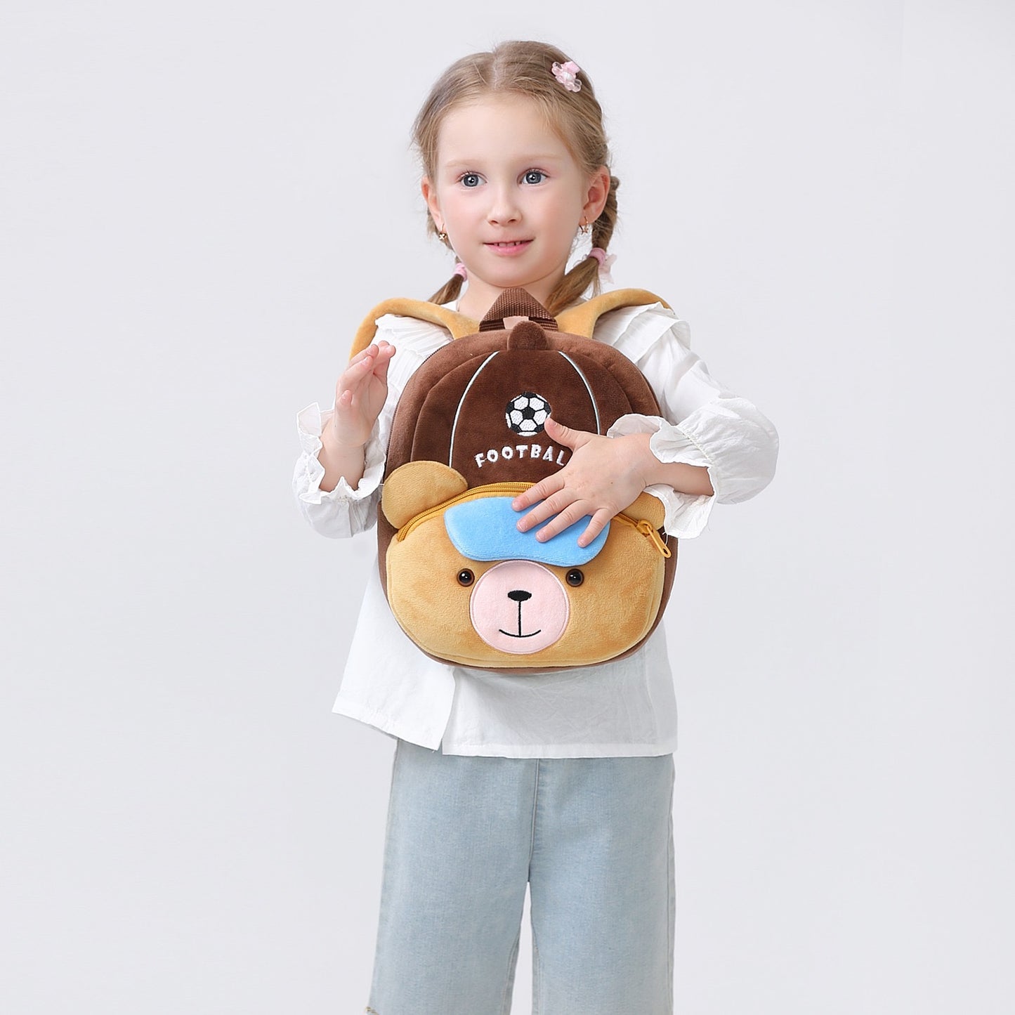 Sporty Animals - Plush Backpacks