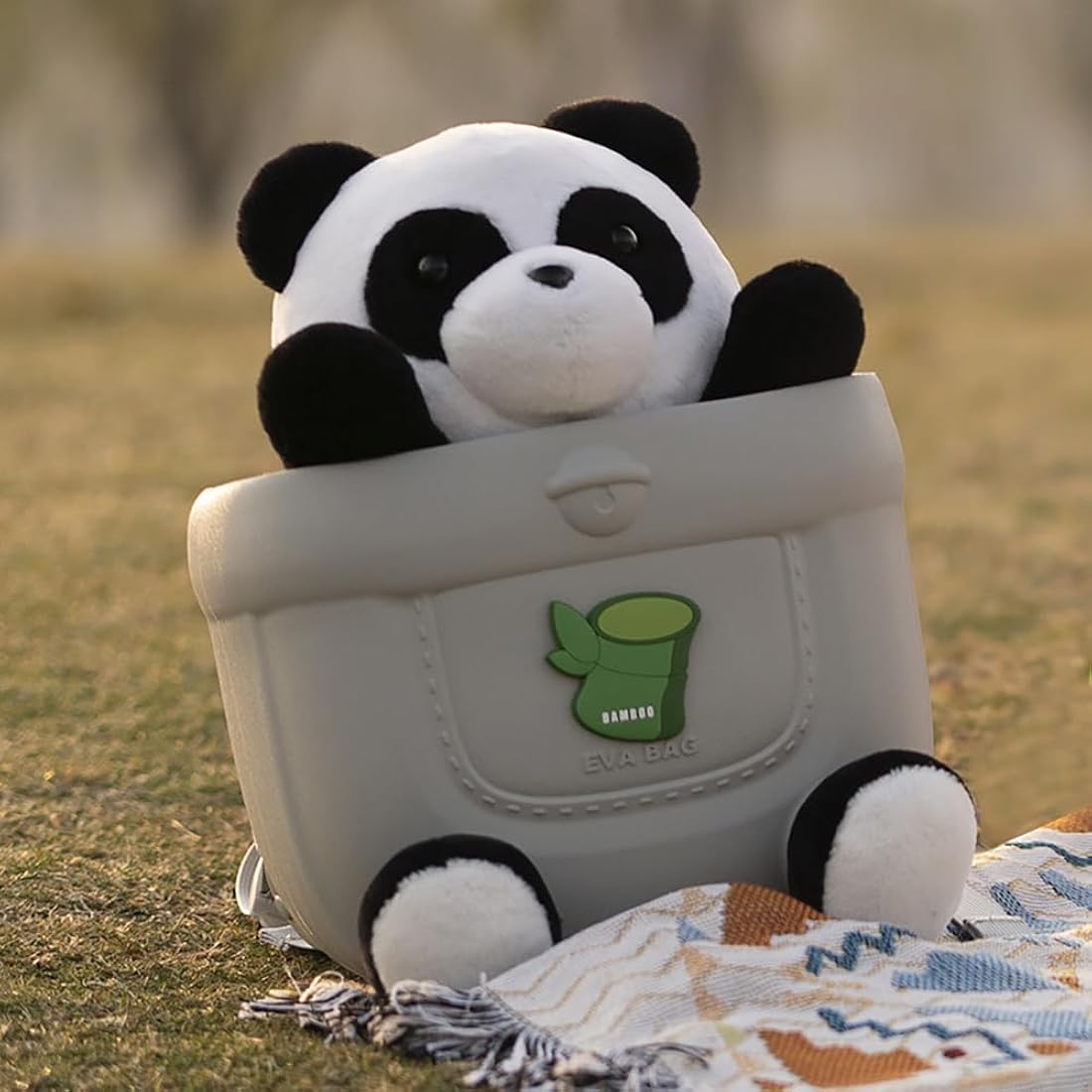 Little Panda - EVA Backpack with Soft Toy