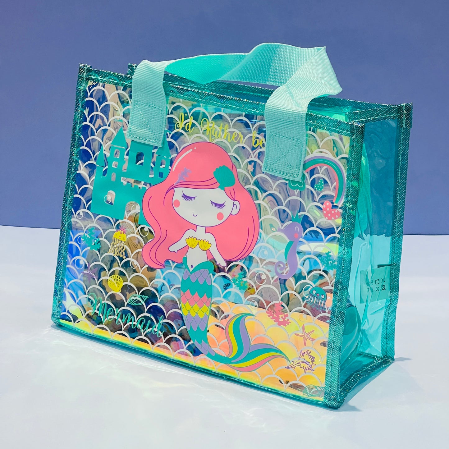 Kids Luxury Tote | Holographic
