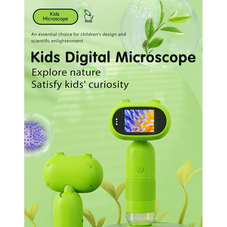 Advanced Microscope - 16M | HD Screen | 8 LED Lights