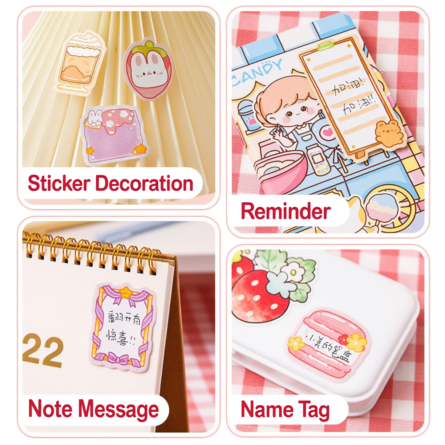 Chibi Charms Sticky note