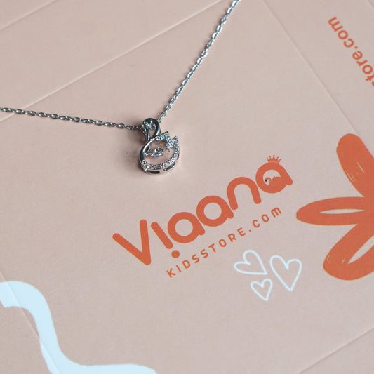 Shining Swan Necklace