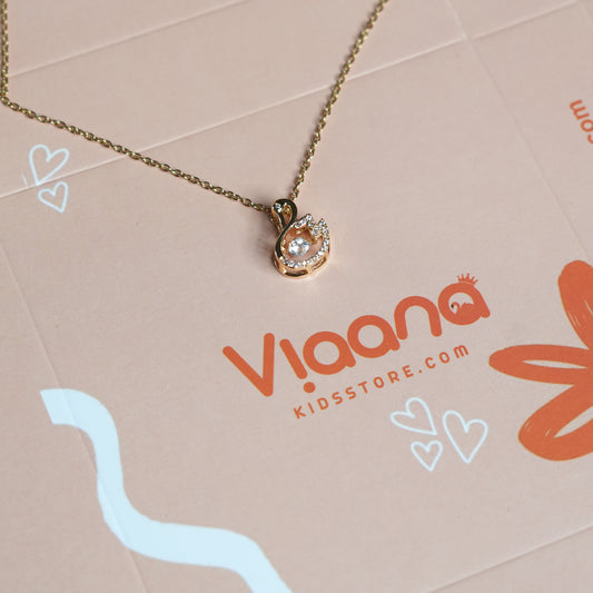 Shining Swan Necklace