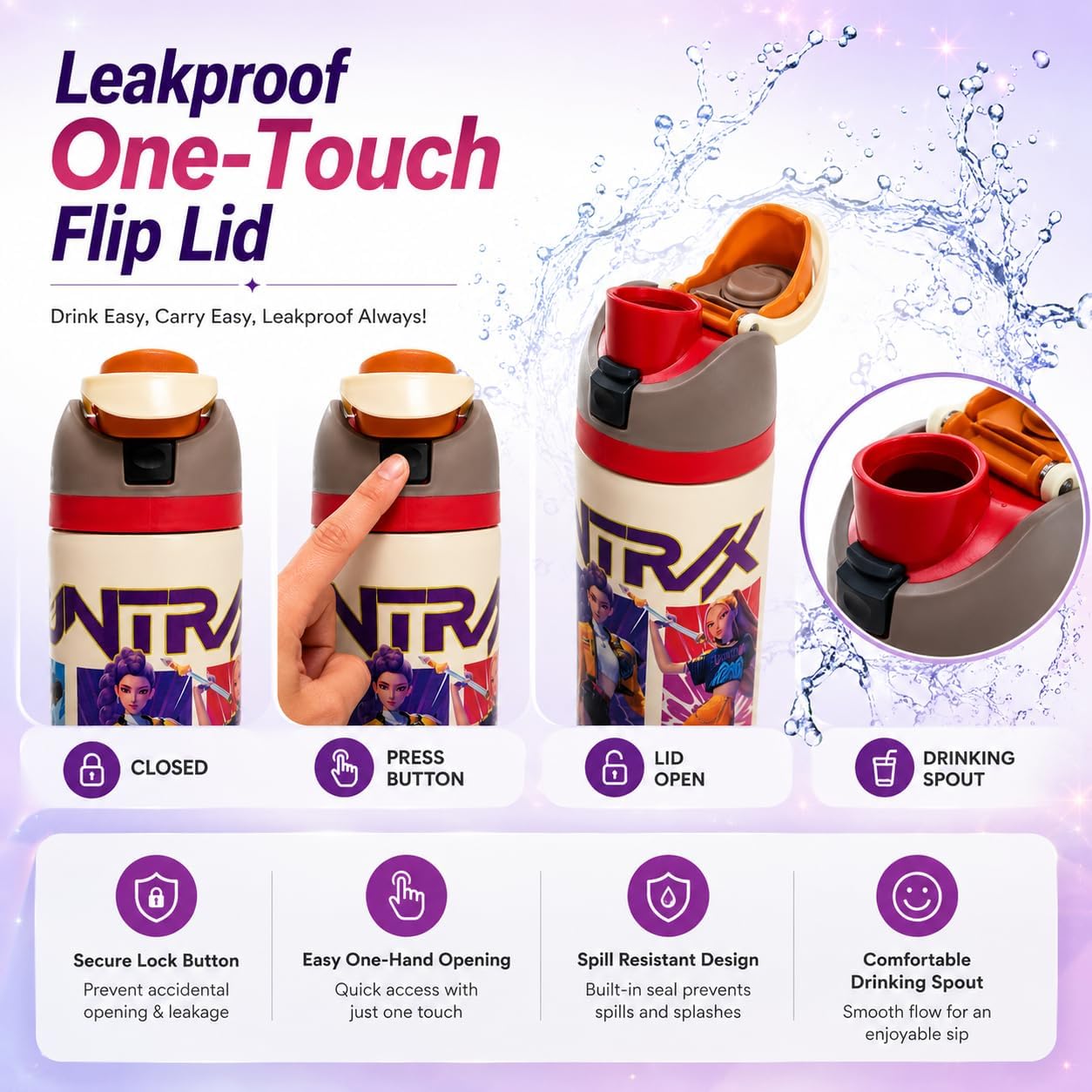 K-Pop - Insulated Sip or Swig | 800ml