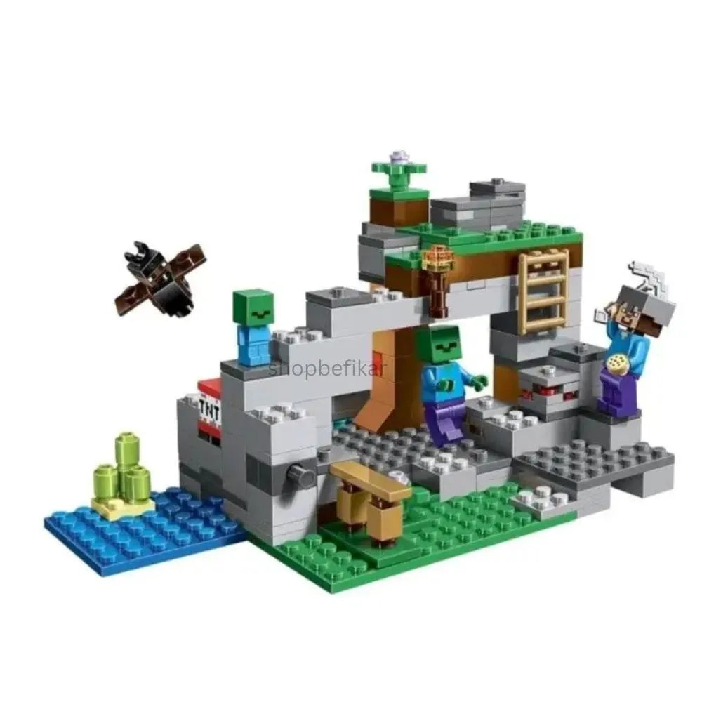 Minecrafts - The Zombie Cave | 253pcs