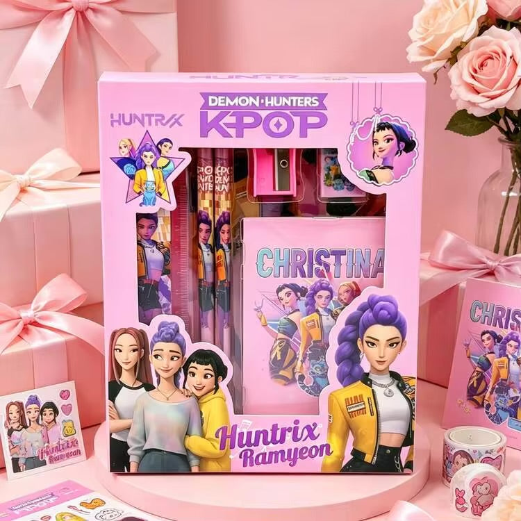 K-Pop - Demon Hunters - Stationery Gift Box