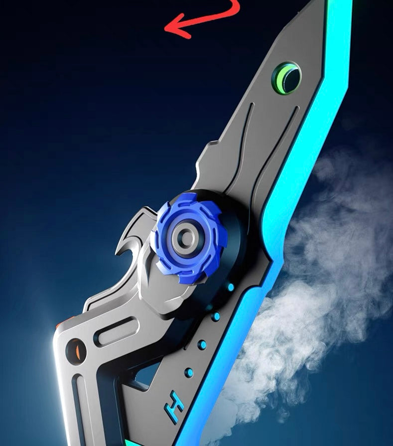 Dual Axe Blade - 7Color Change LED Light-up Blades