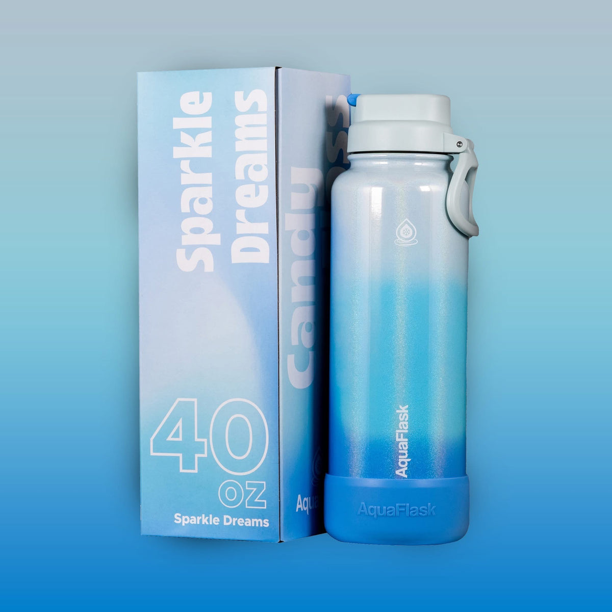 AquaFlask - Candy Floss with Silicone Boot | 40oz