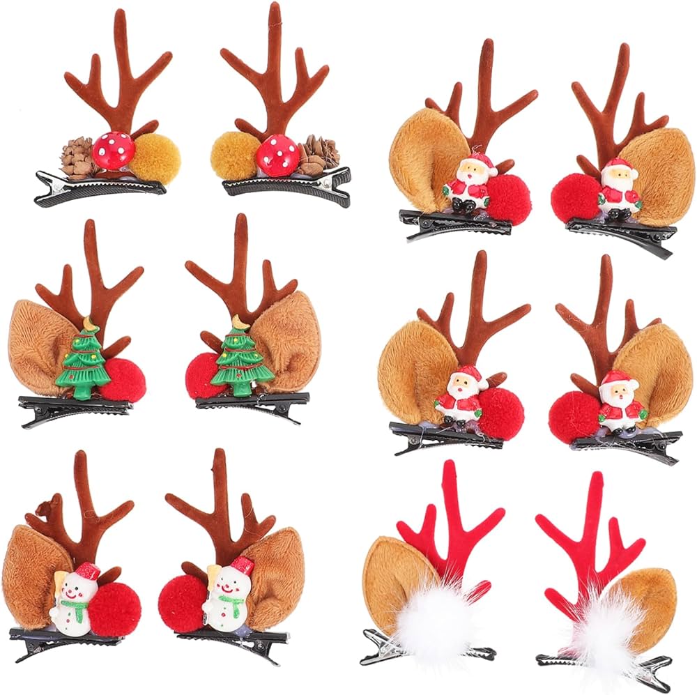 Christmas - Pretty Hair Clips