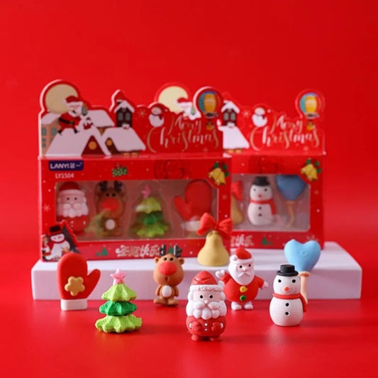 Christmas - Super Cute Erasers