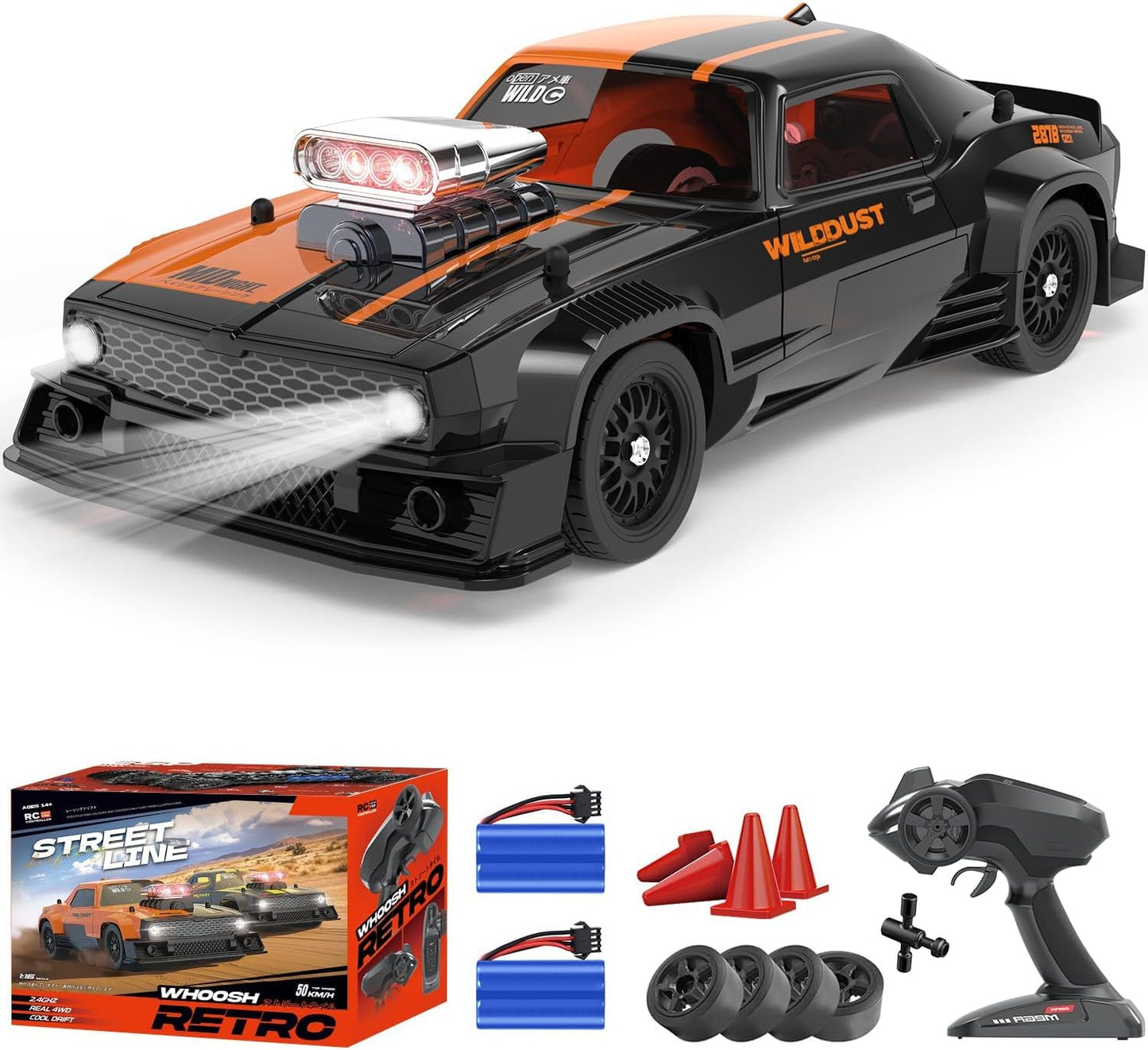 Whoosh Retro 1:16 | Street Line - 50kmph