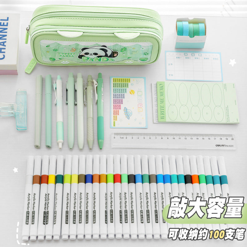 Stationery Organiser | Double Layered Premium Poch