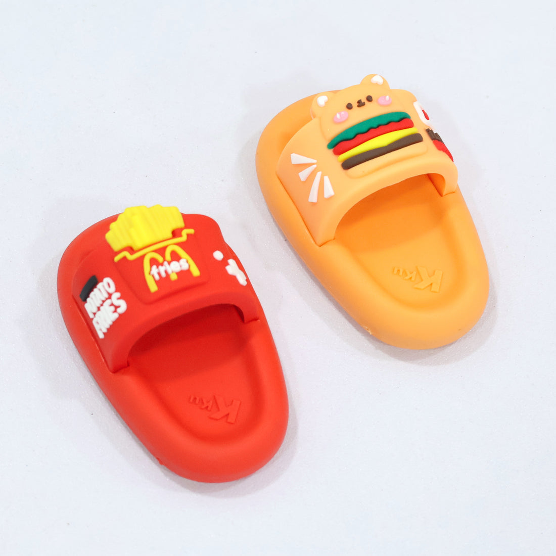 Fast Food Slipper Erasers