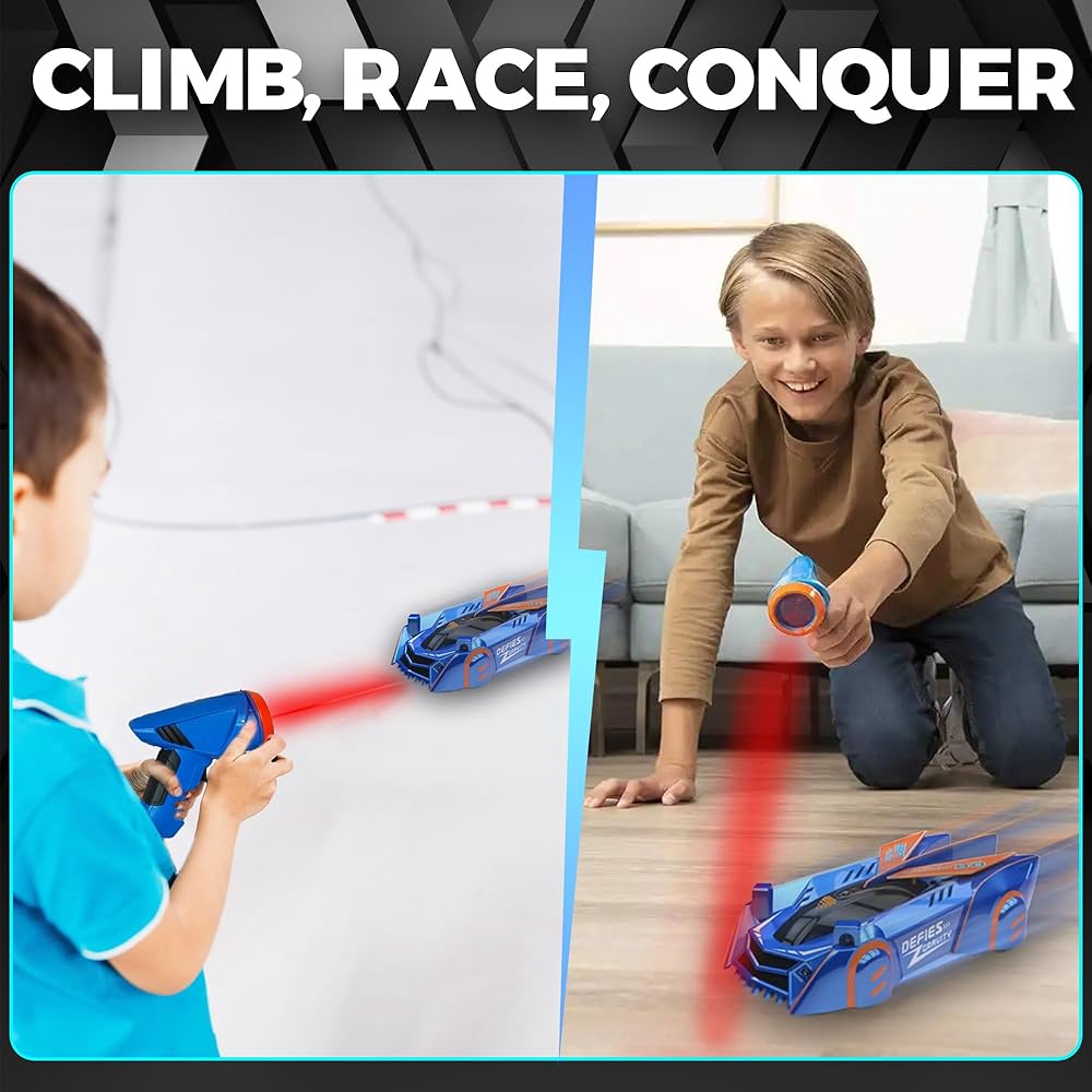 Wall Climbing Laser RC Car