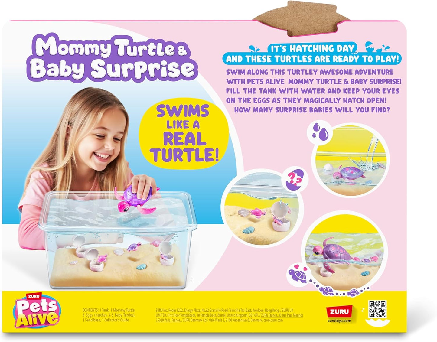 Zuru - Pets Alive Mama Turtle Surprise
